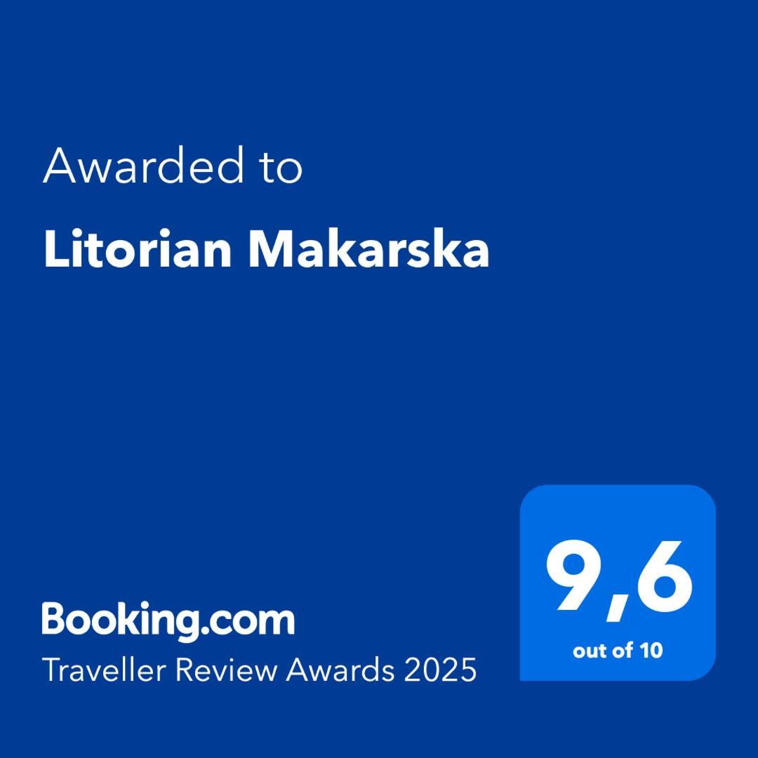 Litorian Makarska Apartamento Exterior foto